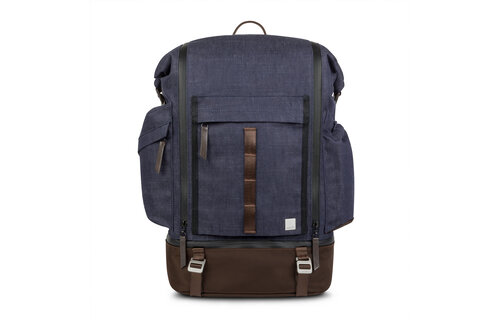 Moshi Captus Rolltop Backpack Denim Blue 45L 16" laptop