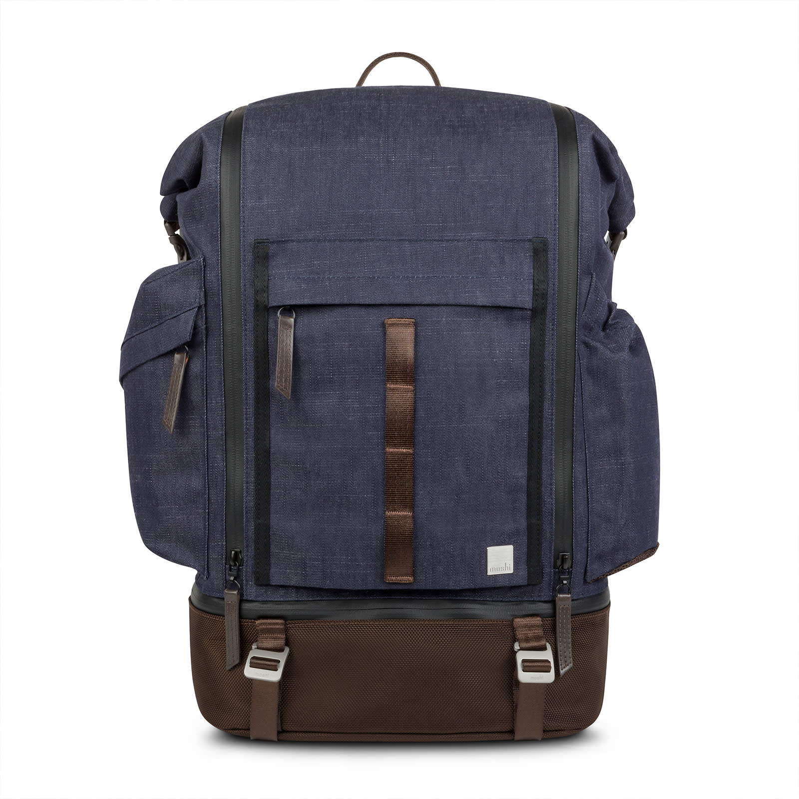 Moshi Captus Rolltop Backpack Denim Blue 45L 16" laptop
