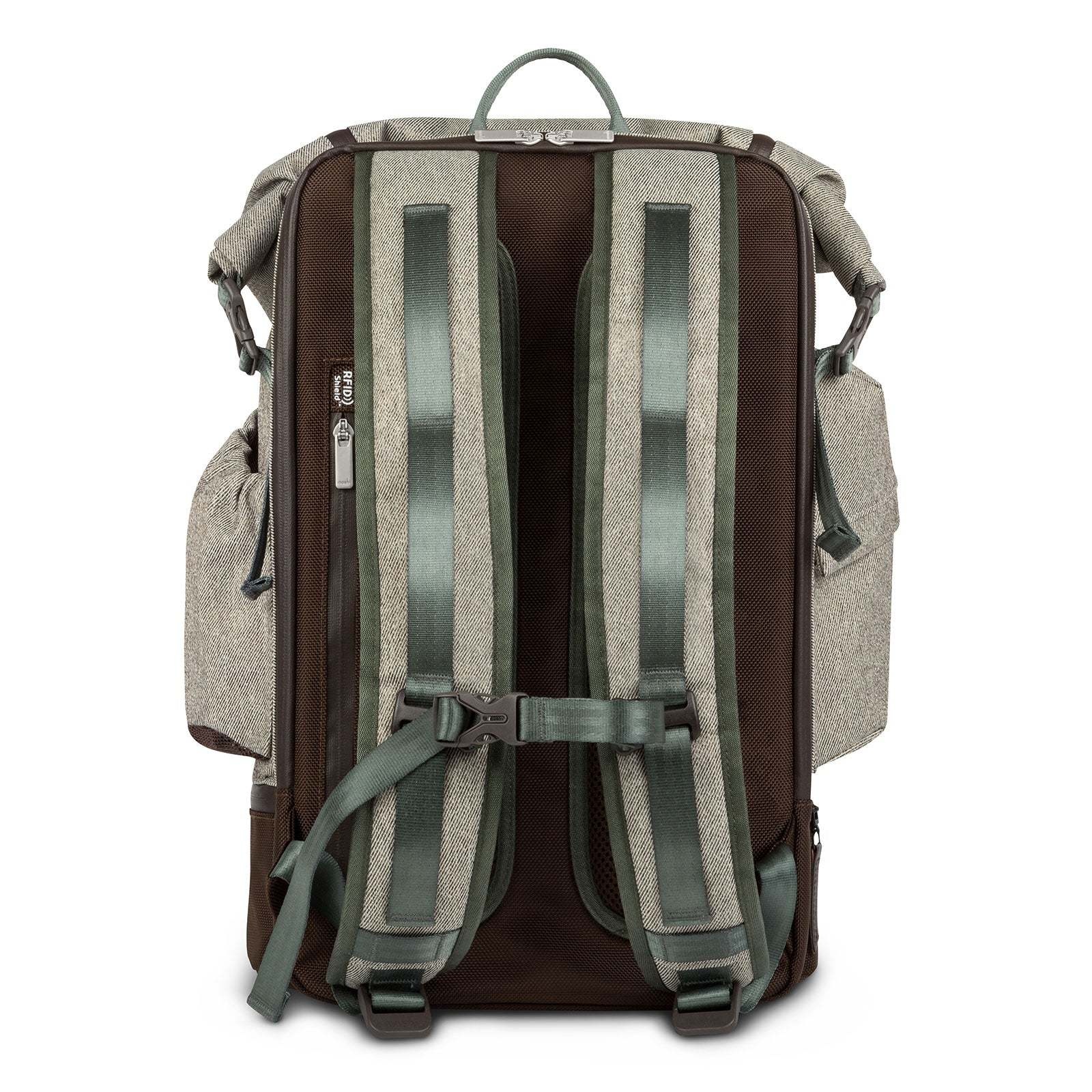 Moshi Captus Rolltop Backpack Sandstone Beige 45L 15" laptop
