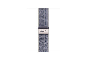 Apple Watch Band - 38/40/41/42mm (series 10 only) Gray/Blue Nike Sport Loop (Fits 130-190mm wrists)
