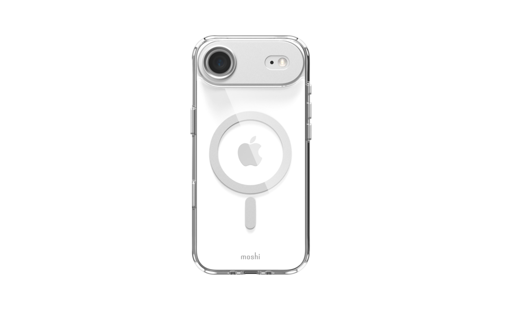 Moshi iGlaze Case with Magsafe for iPhone Air - Luna Silver