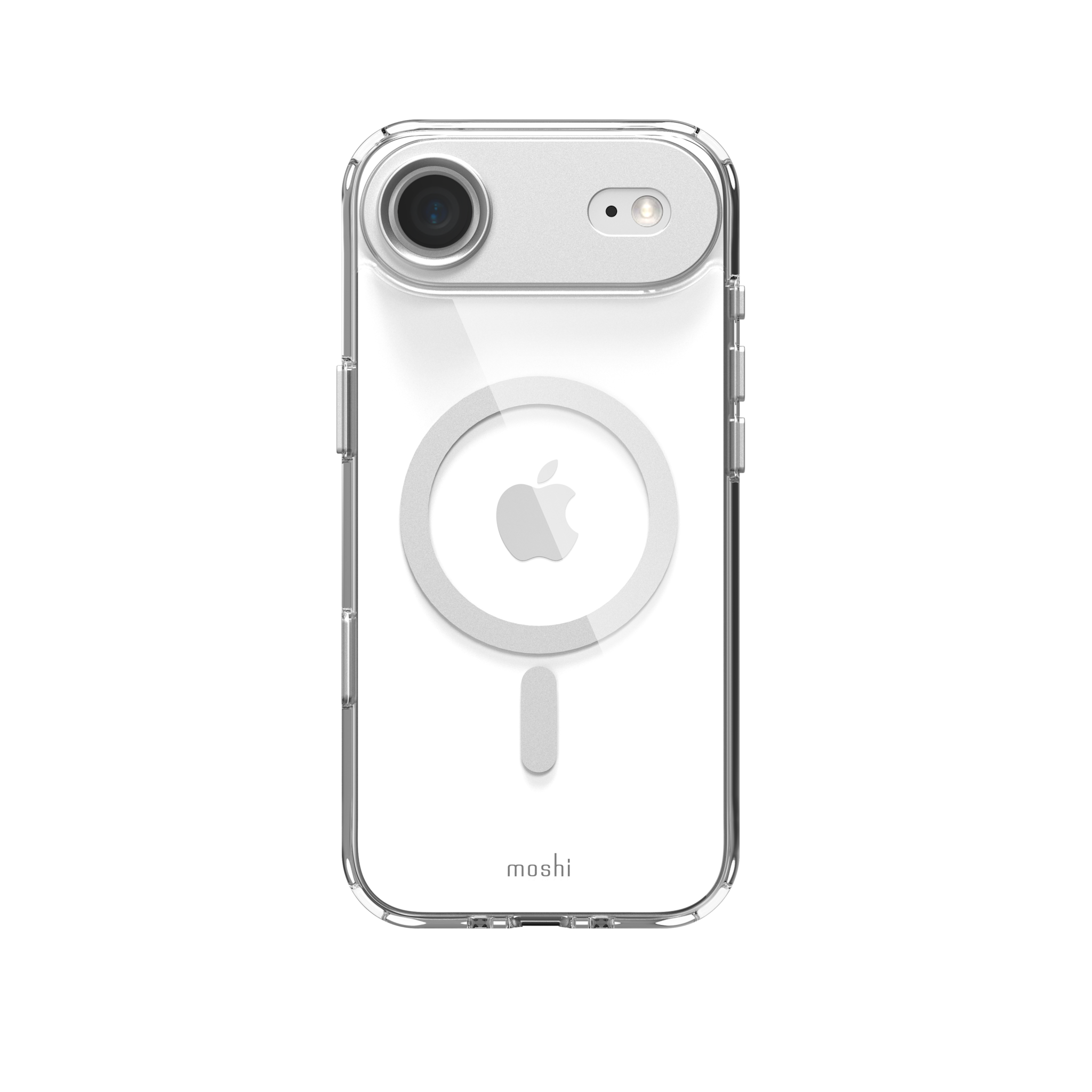 Moshi iGlaze Case with Magsafe for iPhone Air - Luna Silver
