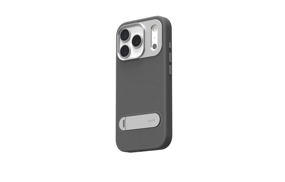 Moshi Kameleon Kickstand Magsafe Case for iPhone 17 Pro Midnight Gray