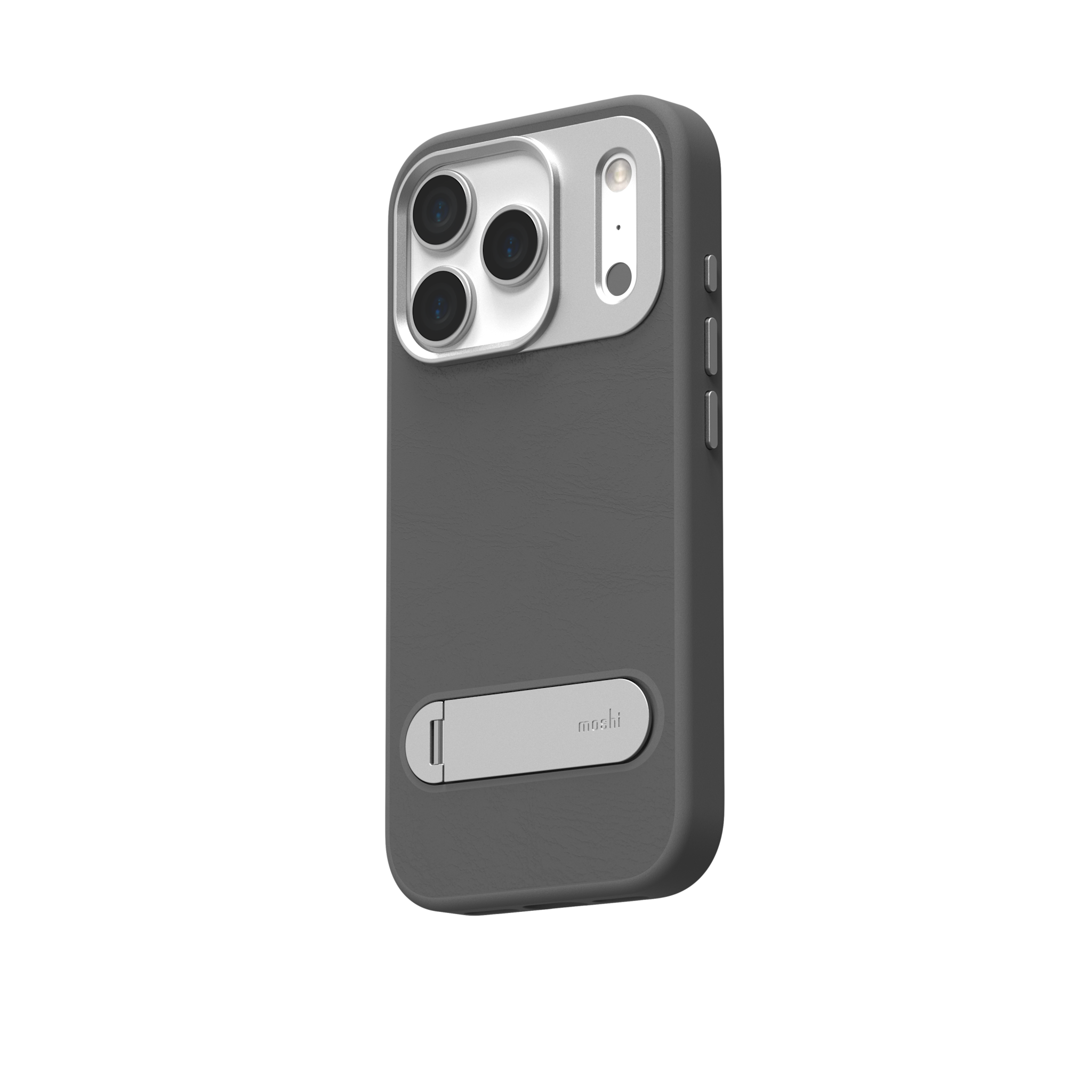 Moshi Kameleon Kickstand Magsafe Case for iPhone 17 Pro Midnight Gray