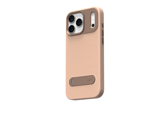 Moshi Kameleon Kickstand Magsafe Case for iPhone 17 Pro Max Milktea Brown