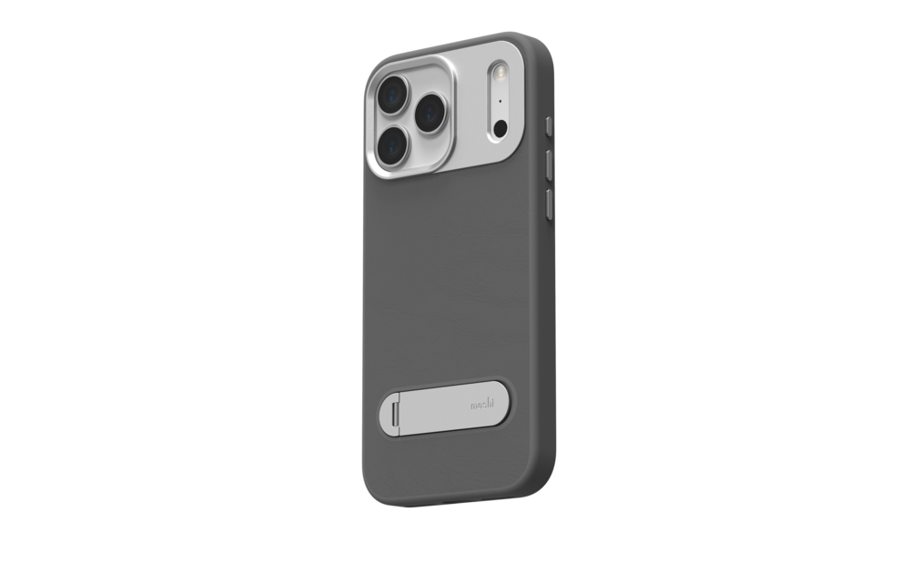 Moshi Kameleon Kickstand Magsafe Case for iPhone 17 Pro Max Midnight Gray