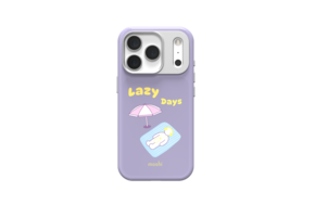 Moshi LumaTime UV-Activated  Color Case  for iPhone 17 Pro - Lazy Lilac