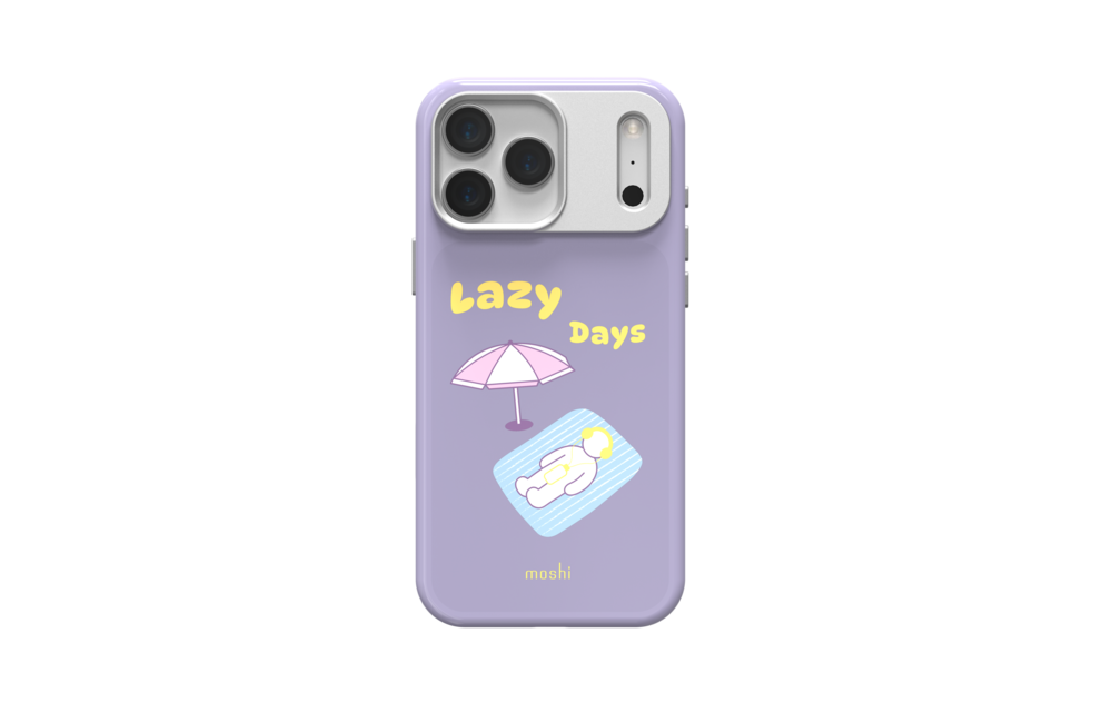 Moshi LumaTime UV-Activated  Color Case  for iPhone 17 Pro Max - Lazy Lilac