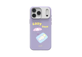 Moshi LumaTime UV-Activated  Color Case  for iPhone 17 Pro Max - Lazy Lilac