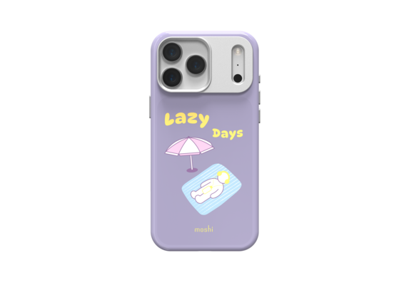 Moshi LumaTime UV-Activated  Color Case  for iPhone 17 Pro Max - Lazy Lilac