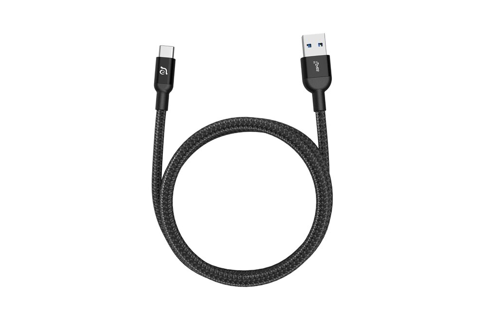 Adam Elements CASA M100+ USB-C to USB-A Cable 1m Black