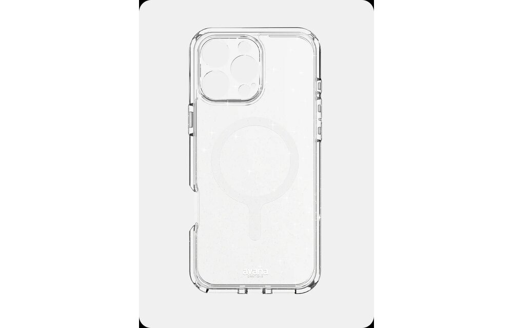 Avana Starlight Case with MagSafe for 16 Pro Max - Starlight Silver