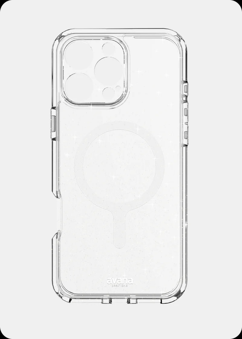 Avana Starlight Case with MagSafe for 16 Pro Max - Starlight Silver