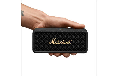 Marshall Emberton III Portable Bluetooth Speaker Black & Brass