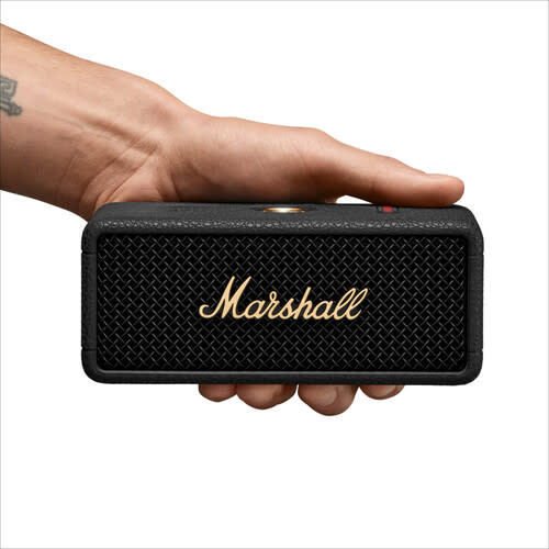 Marshall Emberton III Portable Bluetooth Speaker Black & Brass