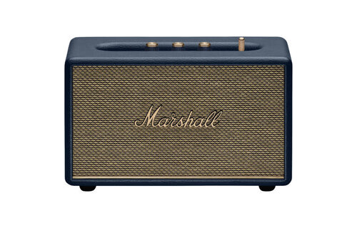 Marshall Acton III Bluetooth Speaker 120/230V US Adapter - Midnight Blue