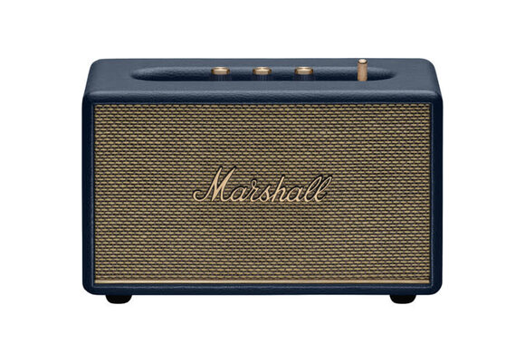 Marshall Acton III Bluetooth Speaker 120/230V US Adapter - Midnight Blue