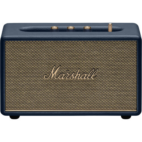 Marshall Acton III Bluetooth Speaker 120/230V US Adapter - Midnight Blue