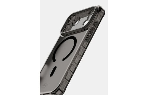 ItSkins Hybrid R Vapor Case with MagSafe for iPhone 17 Pro - Smoke