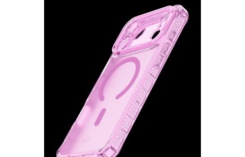 ItSkins Hybrid R Vapor Case with MagSafe for iPhone 17 Pro - Light Pink