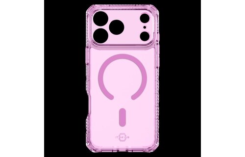 ItSkins Hybrid R Vapor Case with MagSafe for iPhone 17 Pro - Light Pink
