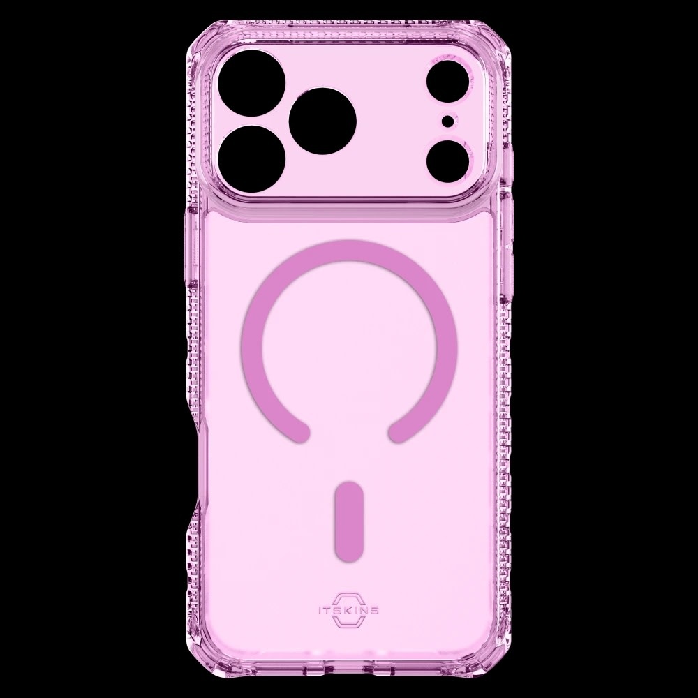 ItSkins Hybrid R Vapor Case with MagSafe for iPhone 17 Pro - Light Pink