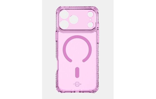 ItSkins Hybrid R Vapor Case with MagSafe for iPhone 17 Pro Max - Light Pink