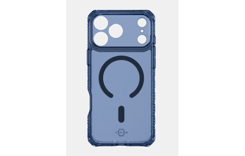 ItSkins Hybrid R Vapor Case with MagSafe for iPhone 17 Pro Max - Navy Blue