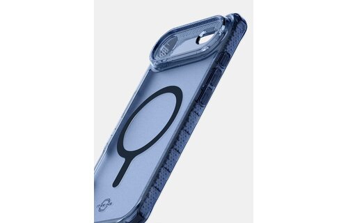 ItSkins Hybrid R Vapor Case with MagSafe for iPhone Air - Navy Blue