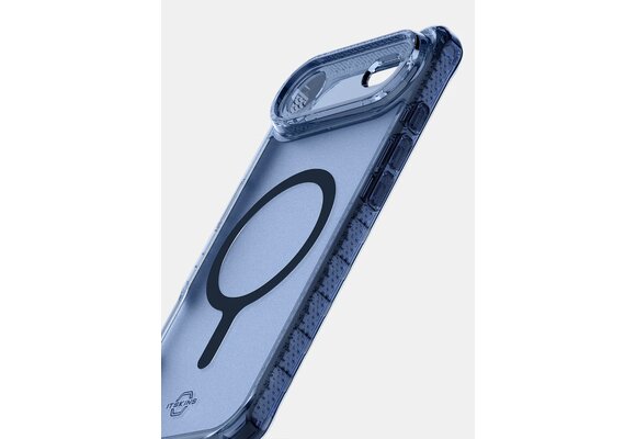 ItSkins Hybrid R Vapor Case with MagSafe for iPhone Air - Navy Blue