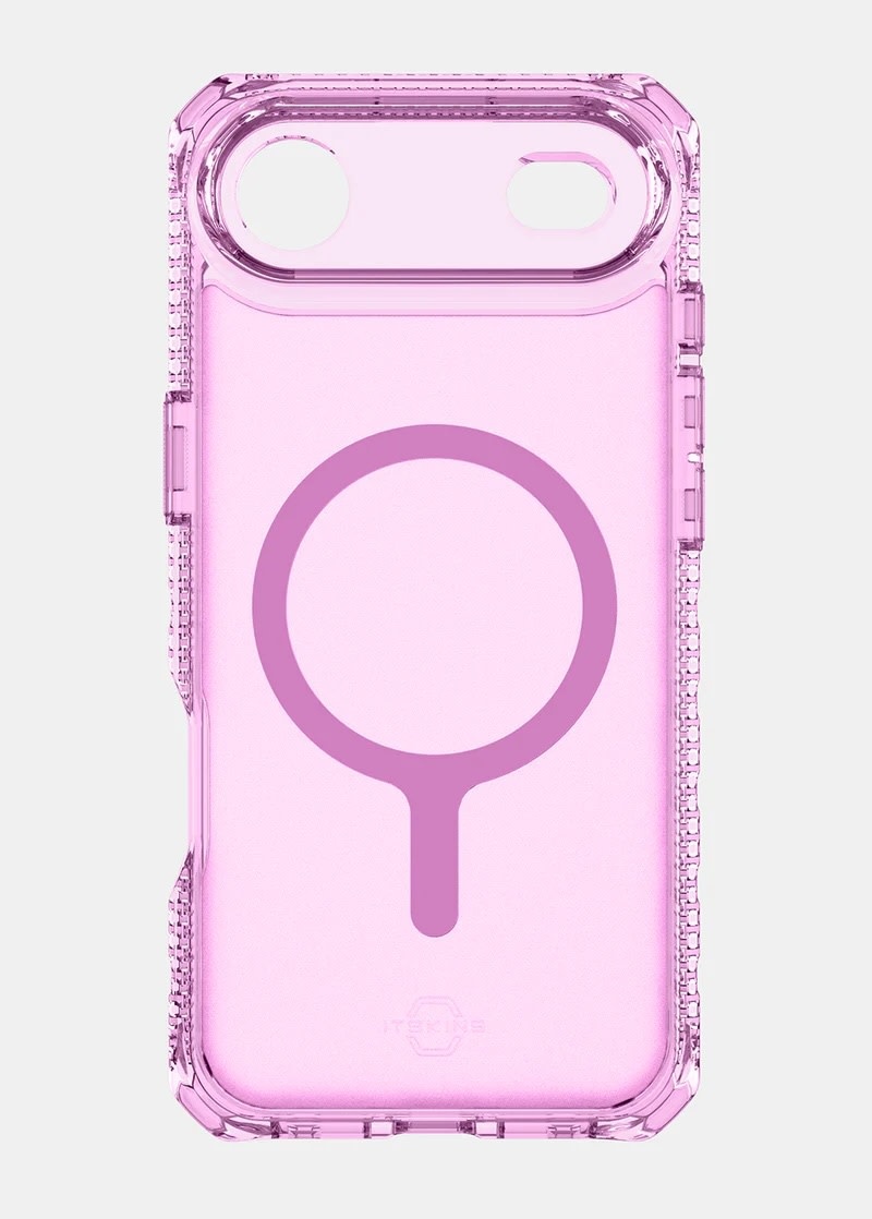 ItSkins Hybrid R Vapor Case with MagSafe for iPhone Air - Light Pink