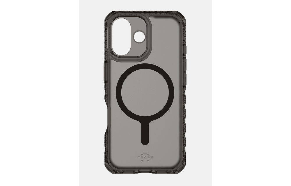 ItSkins Hybrid R Vapor Case with MagSafe for iPhone 17 - Smoke