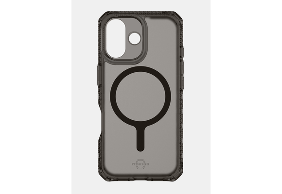 ItSkins Hybrid R Vapor Case with MagSafe for iPhone 17 - Smoke