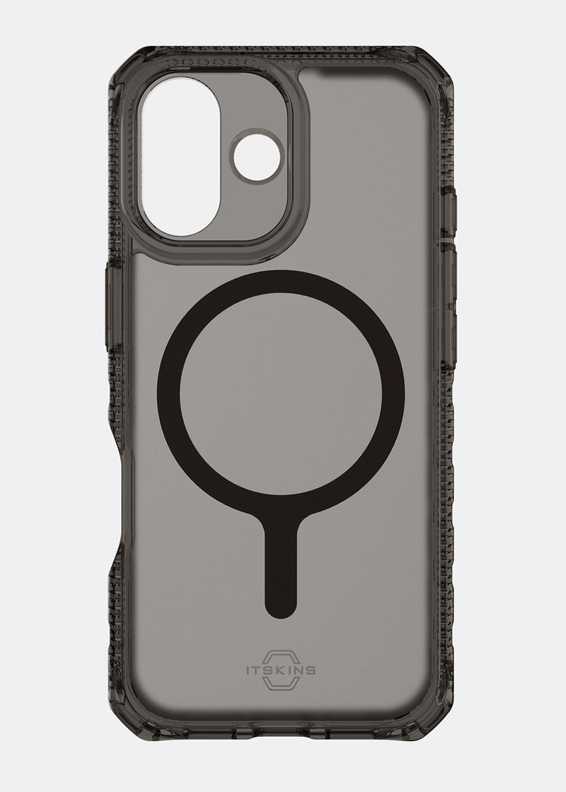 ItSkins Hybrid R Vapor Case with MagSafe for iPhone 17 - Smoke