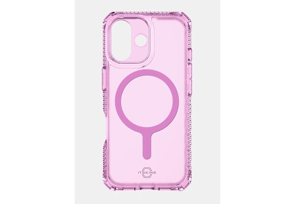 ItSkins Hybrid R Vapor Case with MagSafe for iPhone 17 - Light Pink