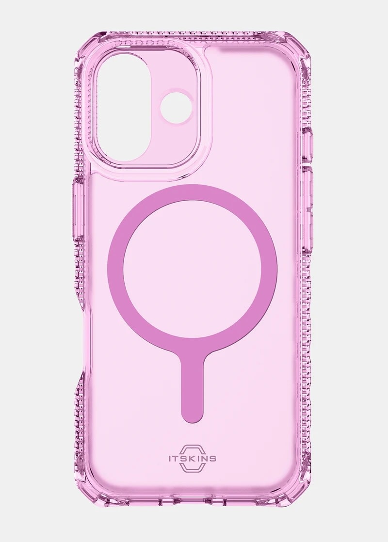 ItSkins Hybrid R Vapor Case with MagSafe for iPhone 17 - Light Pink