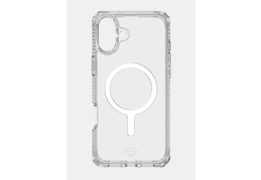 ItSkins Hybrid R Clear Case with MagSafe for iPhone 16 - Transparent