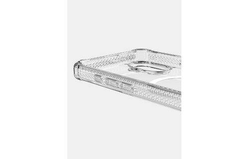 ItSkins Hybrid R Clear Case with MagSafe for iPhone 16 - Transparent
