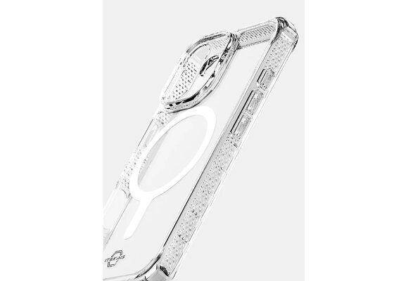 ItSkins Hybrid R Clear Case with MagSafe for iPhone 17 - Transparent