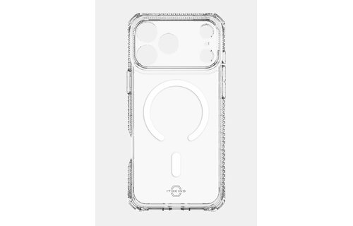 ItSkins Hybrid R Clear Case with MagSafe for iPhone 17 Pro Max  - Transparent