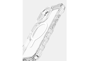 ItSkins Supreme R Clear Case with MagSafe for iPhone 17  - Transparent White Print