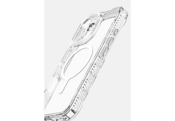 ItSkins Supreme R Clear Case with MagSafe for iPhone 17  - Transparent White Print