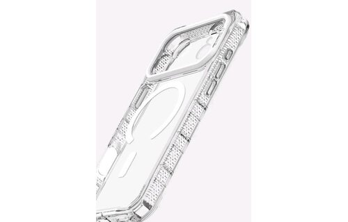 ItSkins Supreme R Clear Case with MagSafe for iPhone 17  Pro Max - Transparent White Print
