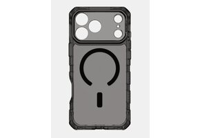 ItSkins Supreme R Clear Case with MagSafe for iPhone 17 Pro Max - Graphite and Graphite Print