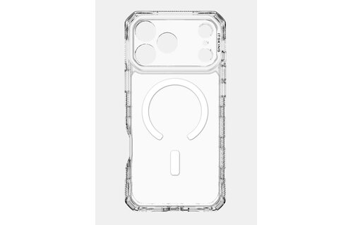 ItSkins Supreme R Clear Case with MagSafe for iPhone 17 Pro  - Transparent White Print