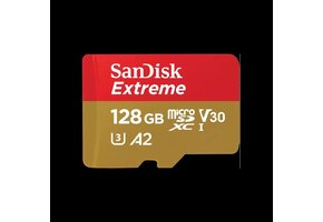 SanDisk 128GB Extreme UHS-I microSDHC (V30) Memory Card with SD Adapter