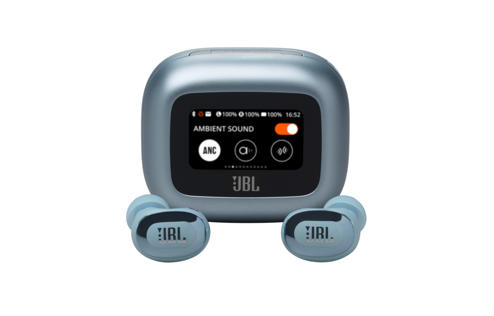 JBL LIVE Buds 3 True Wireless Noise Cancelling Bluetooth In-Ear Headphones Blue
