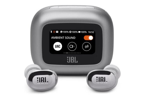 JBL LIVE Buds 3 True Wireless Noise Cancelling  Bluetooth In-Ear Headphones Silver