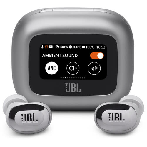 JBL LIVE Buds 3 True Wireless Noise Cancelling  Bluetooth In-Ear Headphones Silver