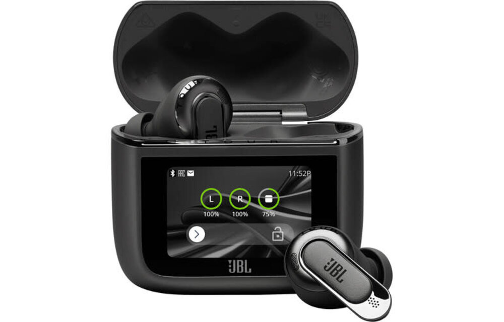 JBL Tour Pro 3 True Wireless Noise Cancelling Bluetooth In-Ear Headphones Black